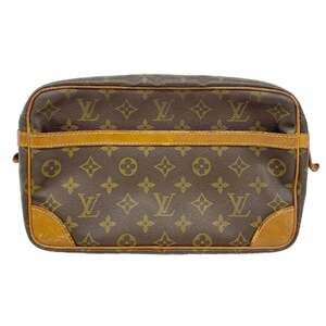 Louis Vuitton Monogram Compiègne 28 Clutch Bag M51845 Brown Men's